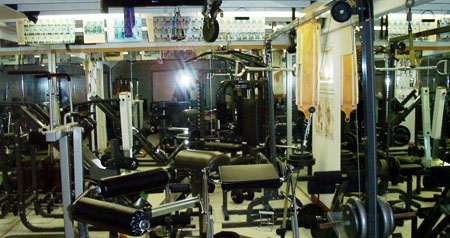 gym in Hudson home